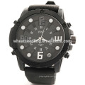 5 Colors men's big dial thin rubber sport watch